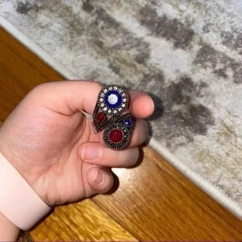 Vintage like turkish women ring 8